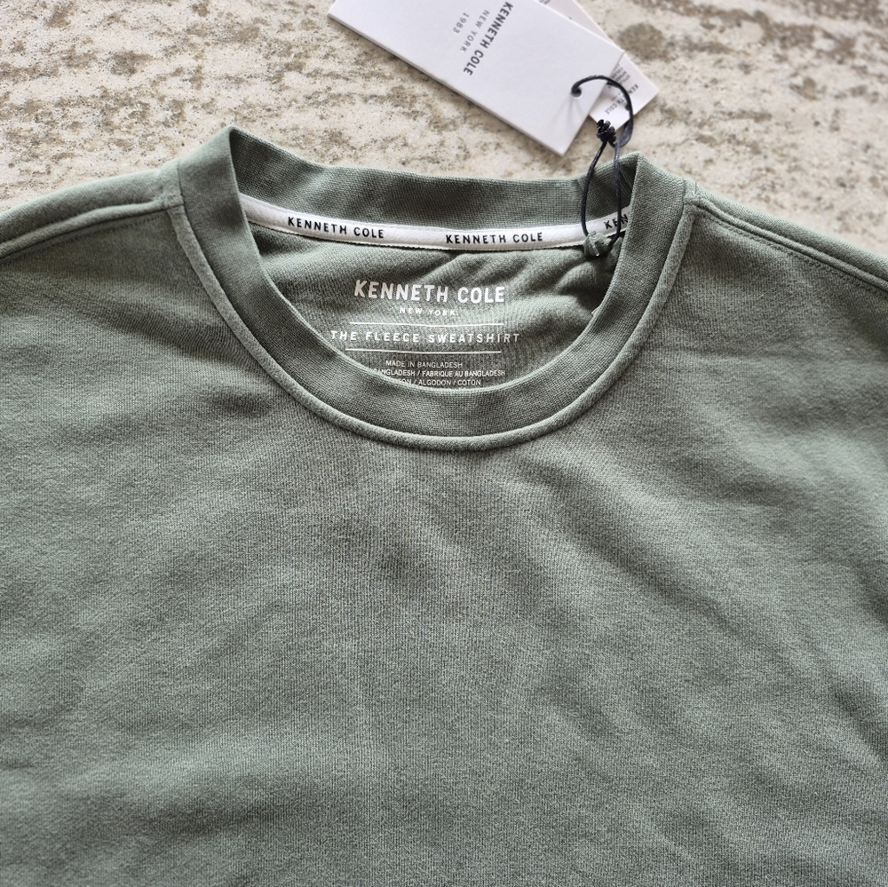 Kenneth Cole Men's "THE Fleece Sweatshirt" Size Large NEW